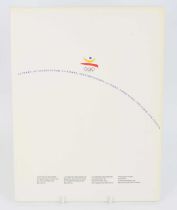 The Sports Poster Collection, Commemorating the 1992 Barcelona Olympic Games, a 77 page soft cover