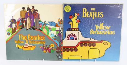 The Beatles - Yellow Submarine, PCS 7070, YEX 715-1 / 716-1, in flip-back sleeve with red lines,