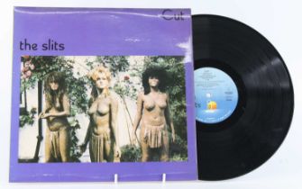 The Slits - Cut, Island Records ILPS 9573, no silhouettes on labels, in cardboard inner and