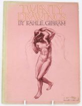 Gibran, Kahill: Twenty Drawings With an Introductory Essay by Alice Raphael, First Vintage Books