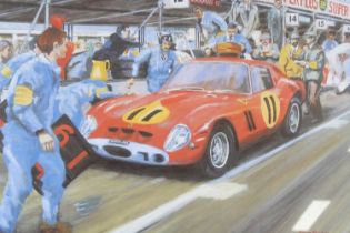 Barry Bowyer, (20th century), 1963 R.A.C. T.T. Goodwood, limited edition edition print no. 66/500,