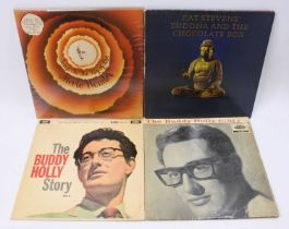 A collection of LPs to inlcude: Cat Stevens - Tea For the Tillerman, Mona Bone Jakon, Teaser & The