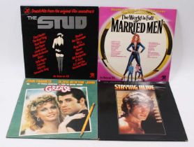 A collection of assorted LPs, mainly being film sound tracks, to include: Chariots of Fire, Jeff