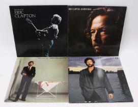 Eric Clapton - a collection of 12" vinyl to include: Journeyman, The Cream Of, August, Money &