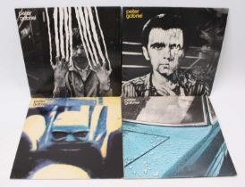 Peter Gabriel - a collection of LPs, four being self-titled, catalogue numbers include PG4, CDS 4