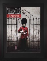 BANKSY Limited Edition Print, published March 2010 by Time Out; with Certificate of Authenticity