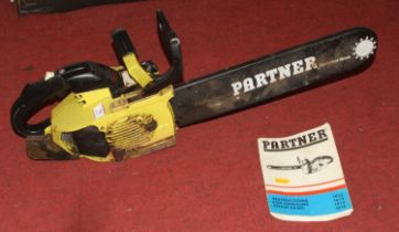 A Partner 1616 Deluxe petrol chain saw