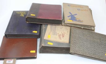 A collection of cigarette card albums, to include Will's