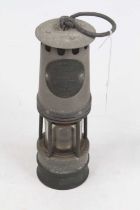 A vintage Ackroyd & Best miner's lamp, h.26cm