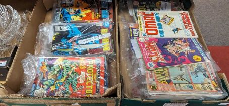 A collection of comic books, to include Atlas Phoenix Protector, DC Batman etc (two boxes)