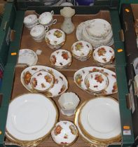 A collection of ceramics, to include a Limoges porcelain part dinner service and a Salisbury part