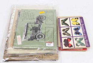 A collection of vintage ephemera, to include Great Eastern Railway magazine dated 1914, albums of