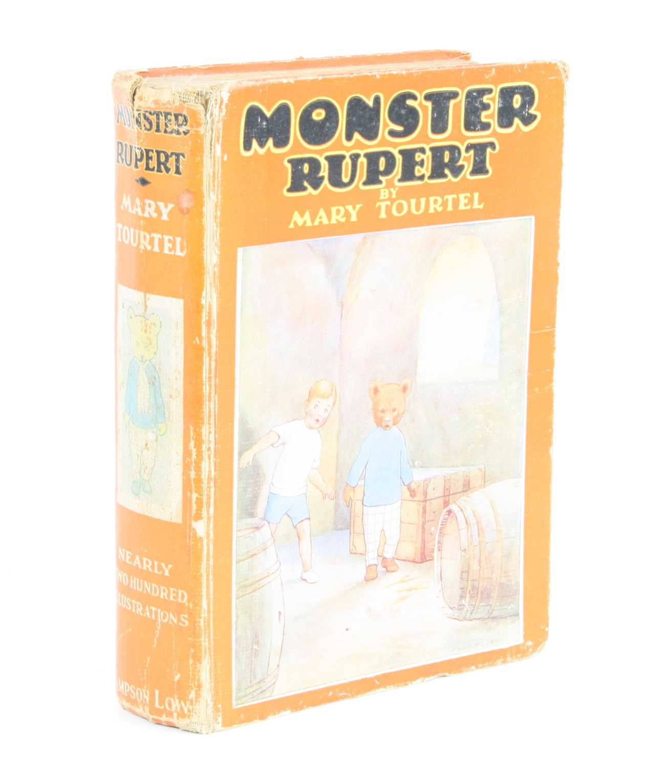 Tourtel, Mary: Monster Rupert, London Sampson Low, Marston & Co., Ltd., N/D circa 1934, orange