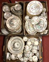 An extensive collection of Indian Tree pattern tea and dinner wares, to include Mintons and Coalport