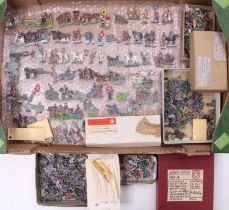 A collection of European made lead flat soldiers, Swiss themed flat figures dating from 1870 to 1918