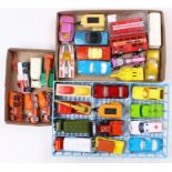 Tray Containing quantity of Loose Matchbox models to include; Superfast No.29 Tractor shovel,
