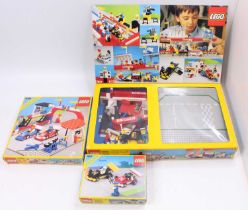 One tray containing a quantity of vintage Lego to include No. 6395 Formula One gift set, together
