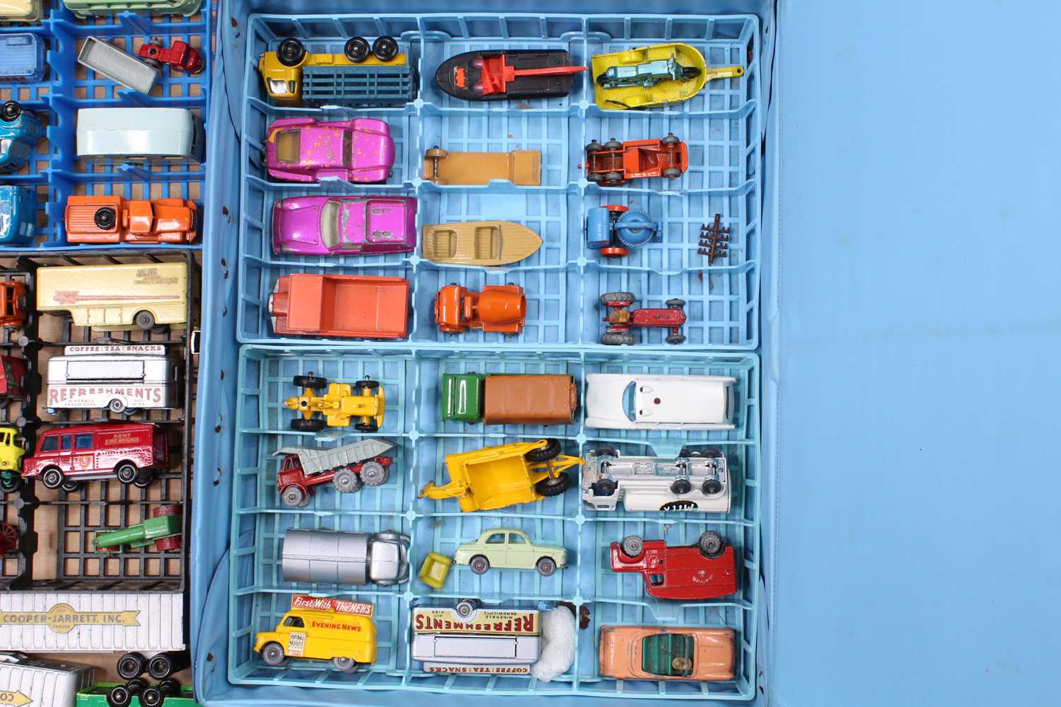 One tray containing a quantity of mixed Matchbox Superfast 1/75 series and similar diecast - Bild 3 aus 4