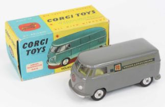 Corgi Toys No.433 Volkswagen "Vroom & Dreesmann" this Promotional Issue - finished in grey, lemon