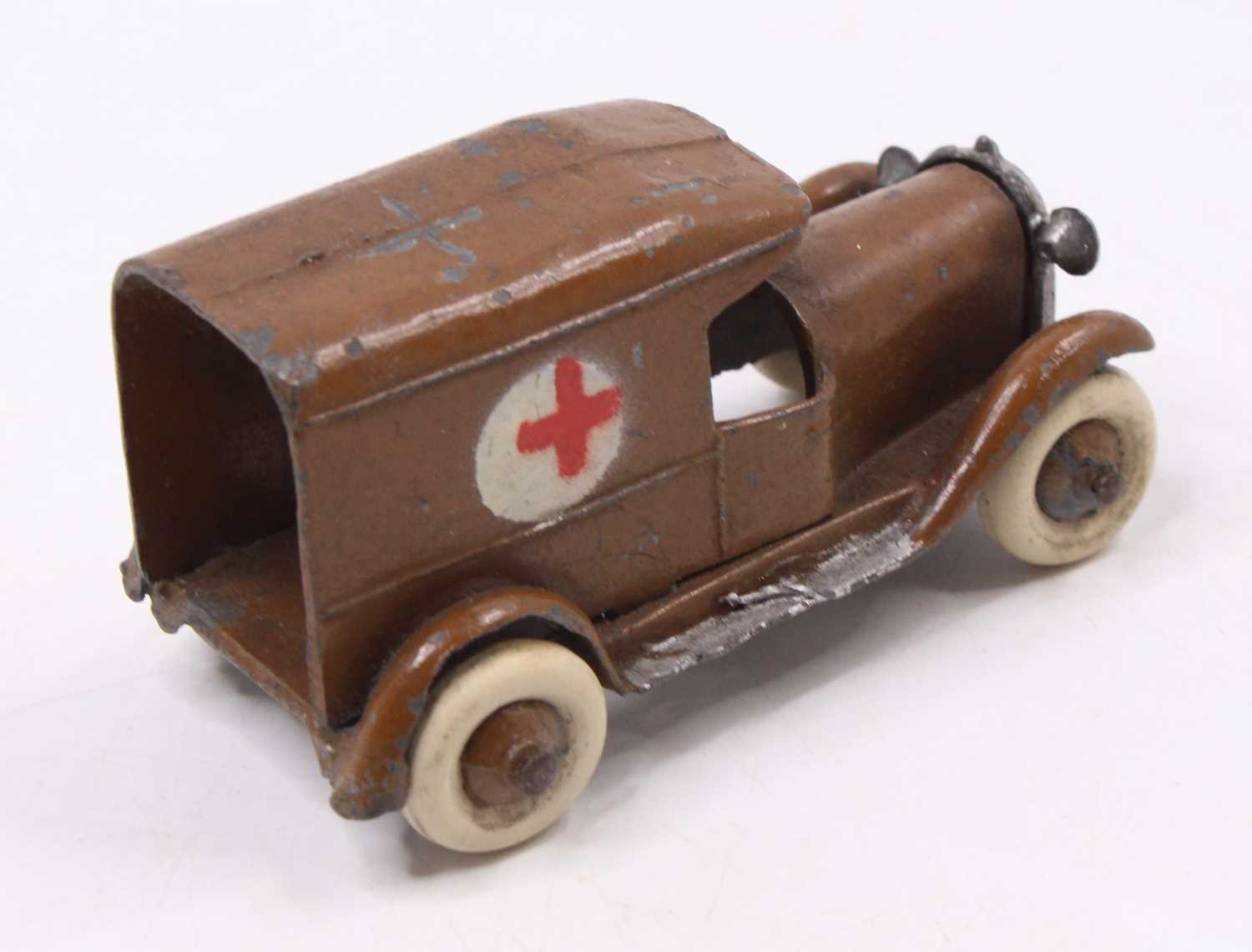 A Taylor & Barrett No. 114A pre-war lead military ambulance comprising of brown body with matching - Image 2 of 3
