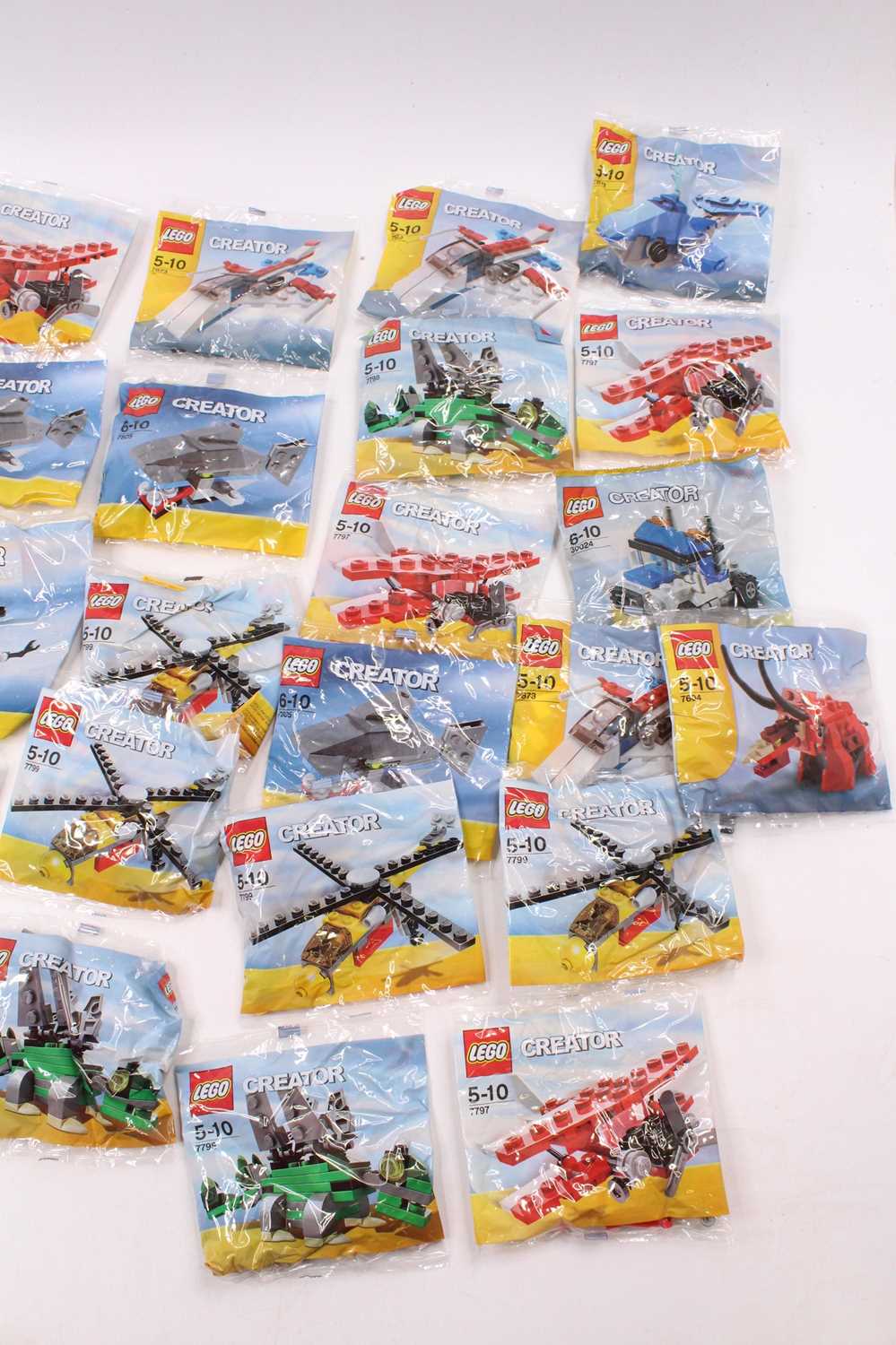 One tray containing a quantity of Lego Creator bagged construction kits to include No. 7871 Shark, - Image 2 of 2
