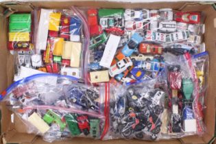 One tray containing a quantity of mixed Matchbox 1/75 series, Models of Yesteryear and Superfast