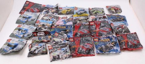 One tray containing a quantity of Lego Creator Star Wars, DC Universe and similar, gift sets to