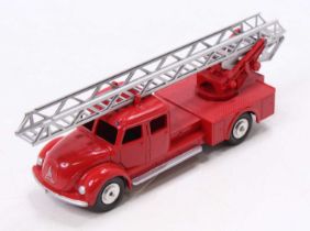 A Marklin No. 8023 Marquis fire engine comprising red body with silver extending ladder, complete