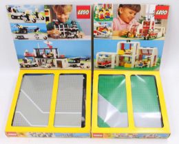 A pair of Lego vintage boxed construction sets to include No. 6380 Hospital, together with No.
