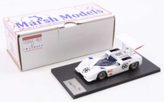 A Marsh Models 1/43 scale factory hand built model of a MM236 Chaparral 2G Las Vegas 1967,