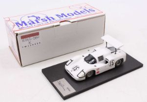 A Marsh Models 1/43 scale factory hand built model of a MM234M Chaparral 2F Daytona 1967, finished
