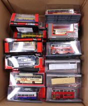 23 Corgi Original Omnibus Company 1/76th scale bus and coach models, with examples including a