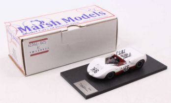 A Marsh Models No. MM206M 1/43 scale factory hand-built model of a Chaparral 2 Laguna Seca 1st place