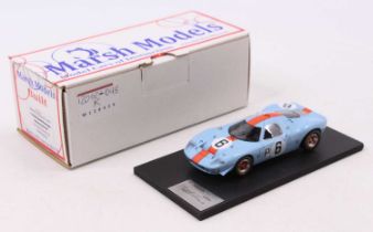 A Marsh Models 1/43 scale factory hand-built model of an MM250 MN6 Mirage M1 Nurburgring 1967 race