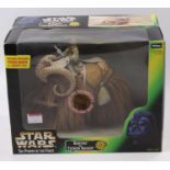 A Star Wars Kenner Collection Power of the Force Bantha and Tusken Raider boxed action figure housed
