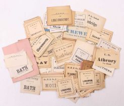 One bag containing a quantity of mixed railway interest ephemera, tickets and labels, various