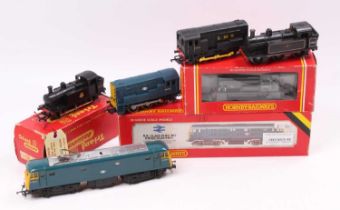 Five Hornby/Triang Hornby & two Lima locos, all (VG or E): R084 class 29 diesel blue (BE); R875 0-