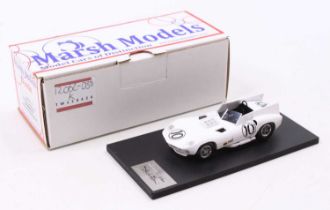 A Marsh Models 1/43 scale factory hand-built model of an MM251 M10 Chaparral 1 Sebring 1963 race
