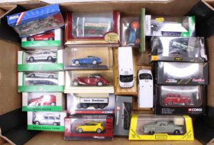 One tray containing a quantity of mixed modern issue diecast to include Corgi Detail Cars, Onyx,