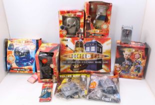 Doctor Who related novelties and others, to include Dalek Moneybank, Exterminate Buzz-wire game, the