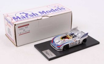 A Marsh Models 1/43 scale factory hand built model of an MM232B3 1/43 scale Porsche 908/3 1971 First