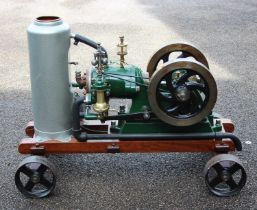 A very well-engineered Circa 1909 Stuart Turner Gas Engine fully restored in working condition