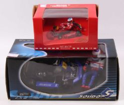 Two modern issue Gold Card Models to include Michael Schumacher Collection 1.18 scale Gold Card by