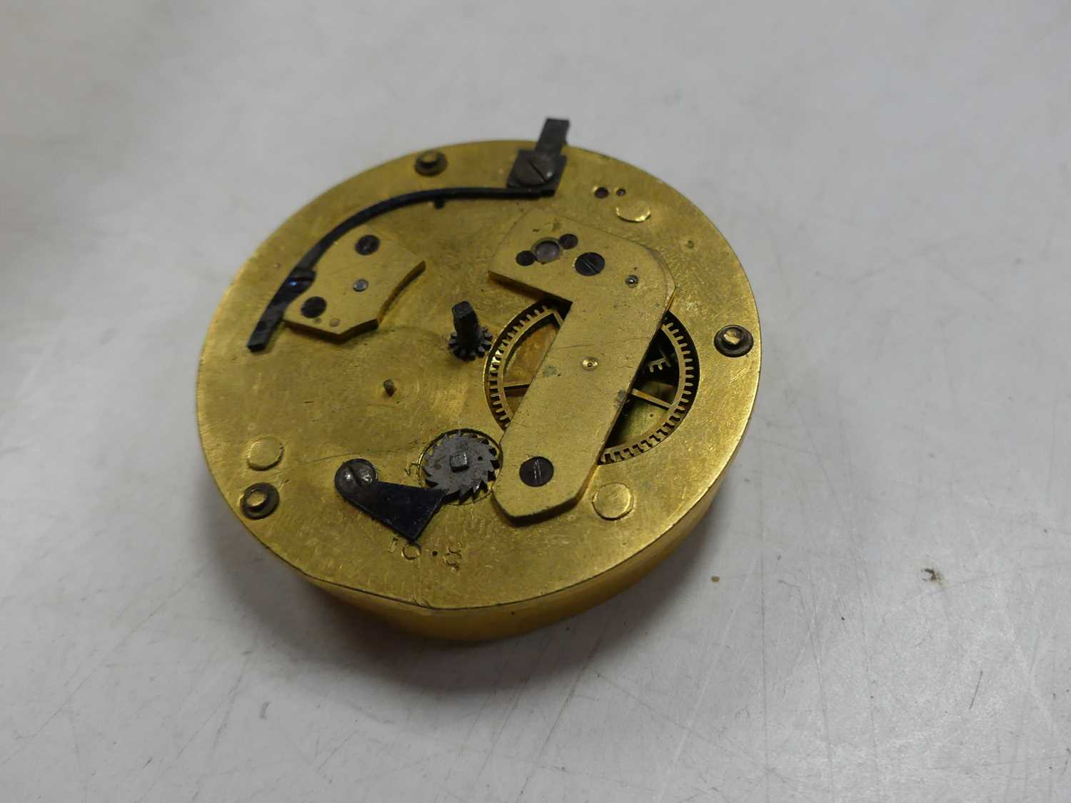 A collection of pocket watch parts, to include a fusee example - Image 20 of 22