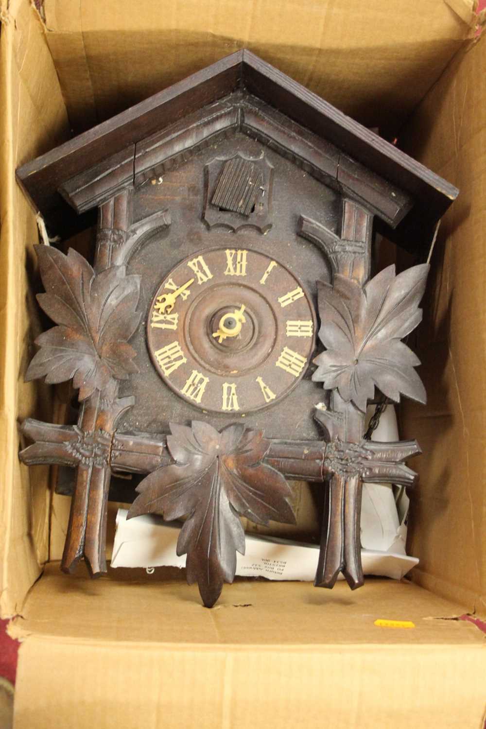 A vintage Swiss style cuckoo clock Is not in working order - Image 2 of 2