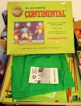 A Subbuteo 00 scale Continental Table Soccer set, in original box