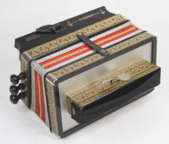 A Hohner German accordion