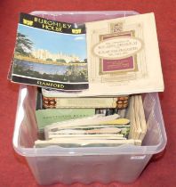 A collection of Brooke Bond picture card albums