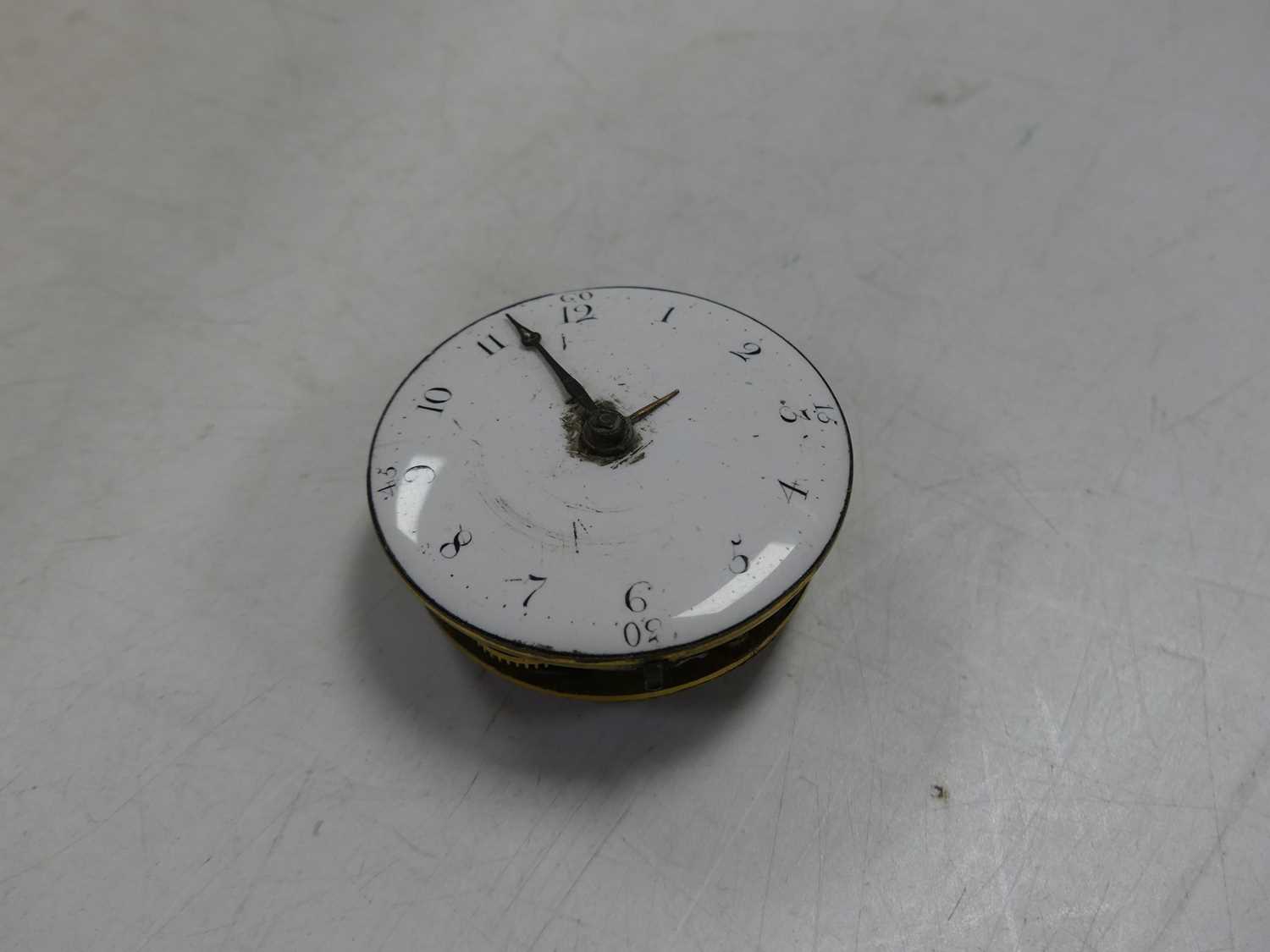 A collection of pocket watch parts, to include a fusee example - Image 7 of 22