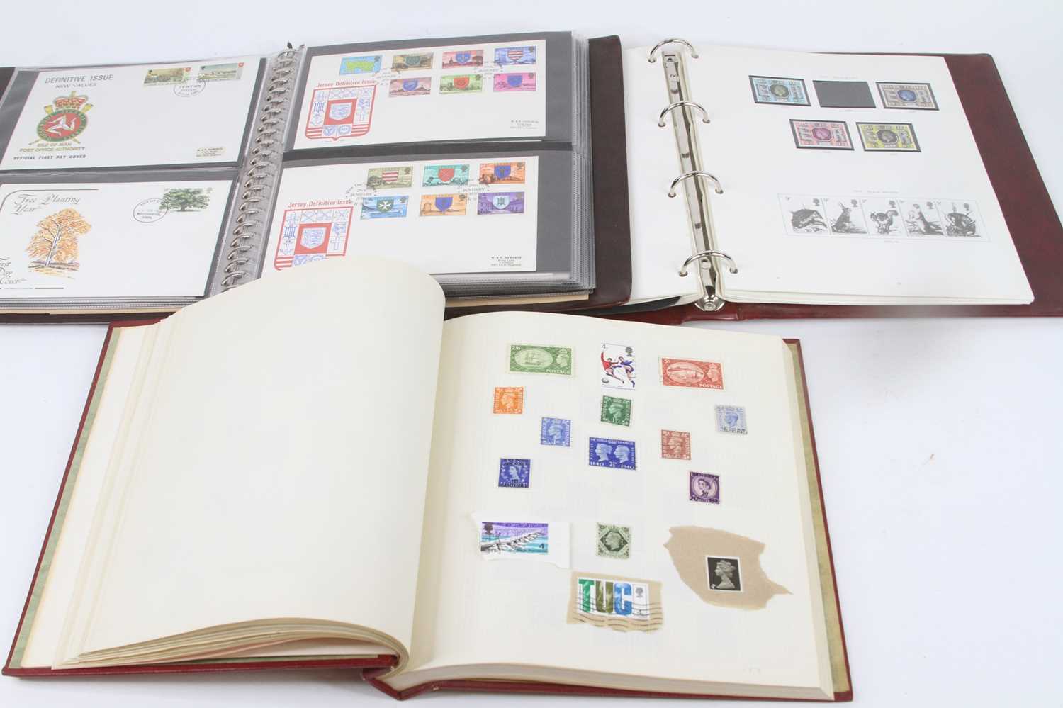 A collection of stamp albums and contents - Image 2 of 2